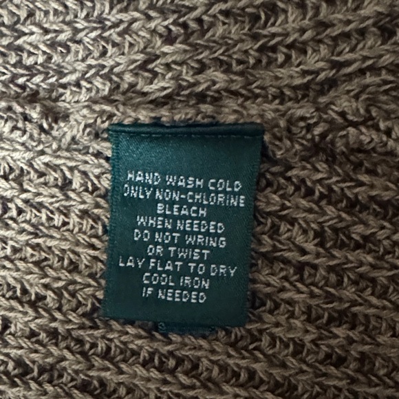 Ralph Lauren Brown Sweater Vest SZ XS 100% Cotton - Picture 5 of 6